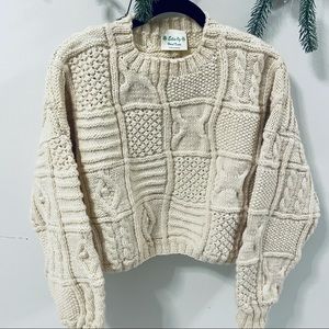 Eilis Og Hand Knits IRELAND Wool Women’s Sweater 
Size M